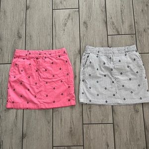 British Khaki Mini Skirts